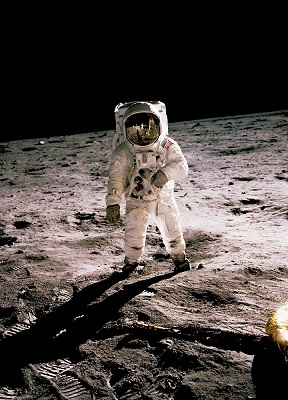 astronaute lune photo