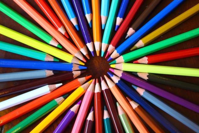 crayons de couleurs