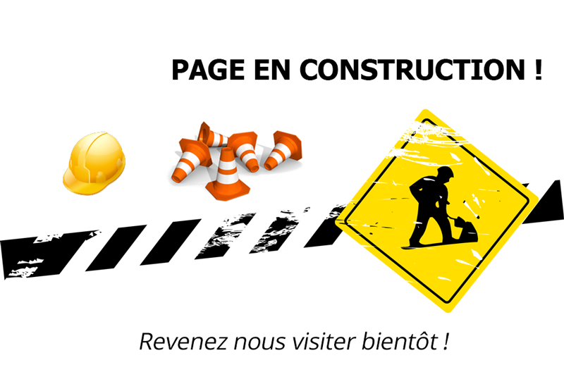 site en construction