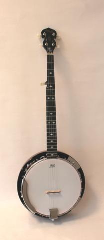 Photo du Banjo empruntable à la Médiathèque