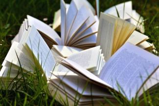 livres ouverts herbes 