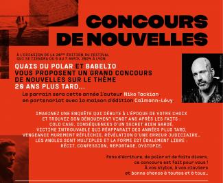 affiche quai du polar 2024 concours de nouvelles