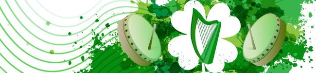Nouveaux instruments en prêt : Célébrez la Saint Patrick avec la Harpe Celtique et le Bodhran.